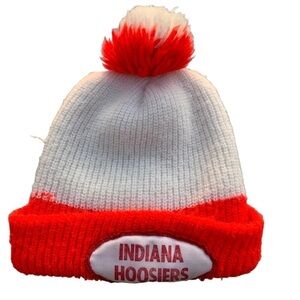 Vintage Indiana Hoosiers Beanie Toboggan Hat Small